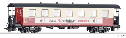 Tillig 13924 - H0m - Personenwagen Echter Nordhäuser Doppelkorn, HSB, Ep. V